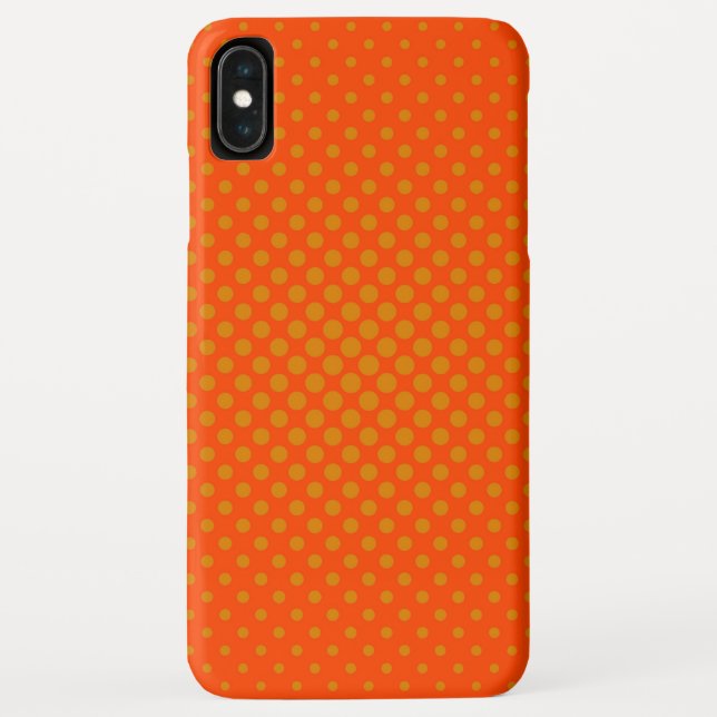 Capa Para iPhone, Case-Mate Bolinhas laranja (Verso)