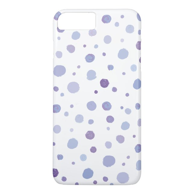 Capa Para iPhone, Case-Mate bolinhas pintadas à mão (Verso)