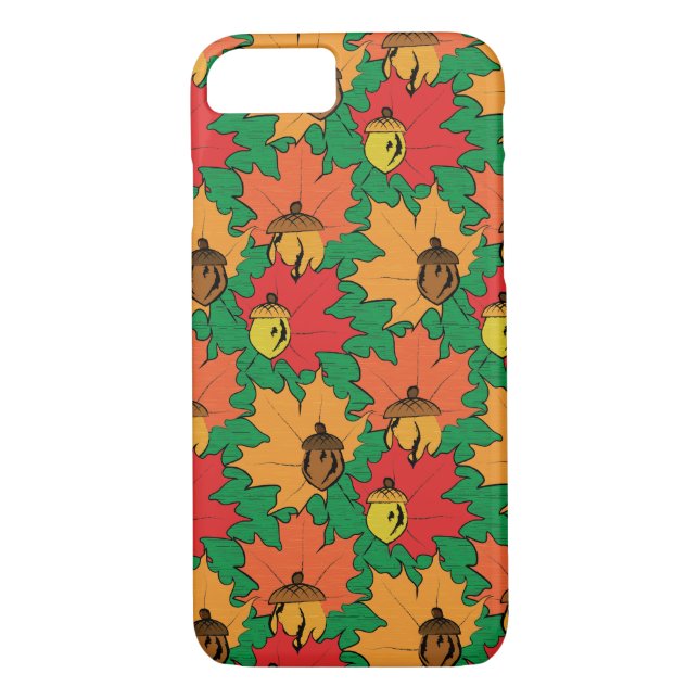 Capa Para iPhone, Case-Mate Bolotas e folhas VI (Verso)