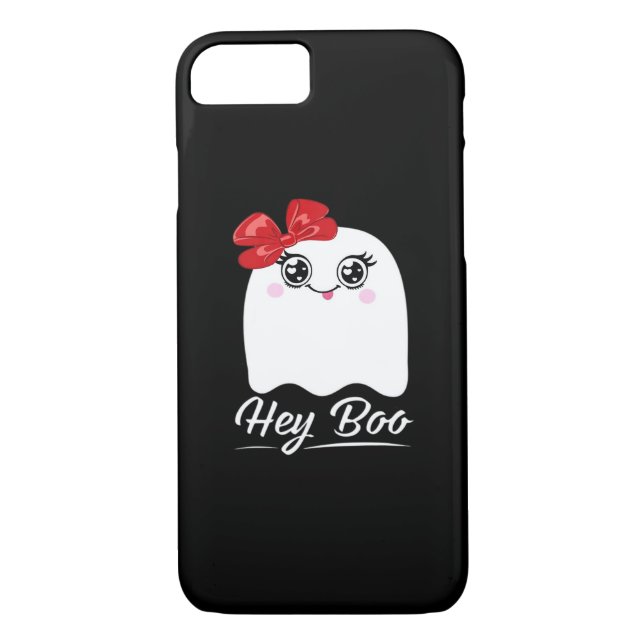 Capa Para iPhone, Case-Mate Bonita Boo Halloween (Verso)
