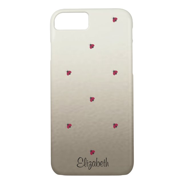 Capa Para iPhone, Case-Mate Bonito Adorável, Damybugs,Luminoso Personalizado (Verso)