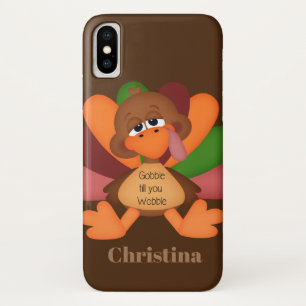 Capa Para iPhone Da Case-Mate Bonito devore o peru adicionam a acção de graça