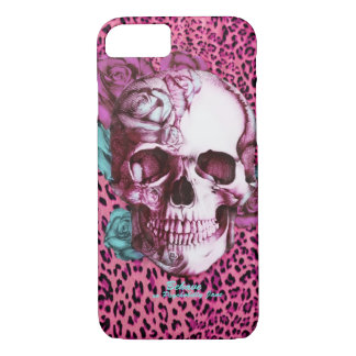 Capa iPhone 8/ 7 Bonito em produtos chocantes do leopardo do punk!