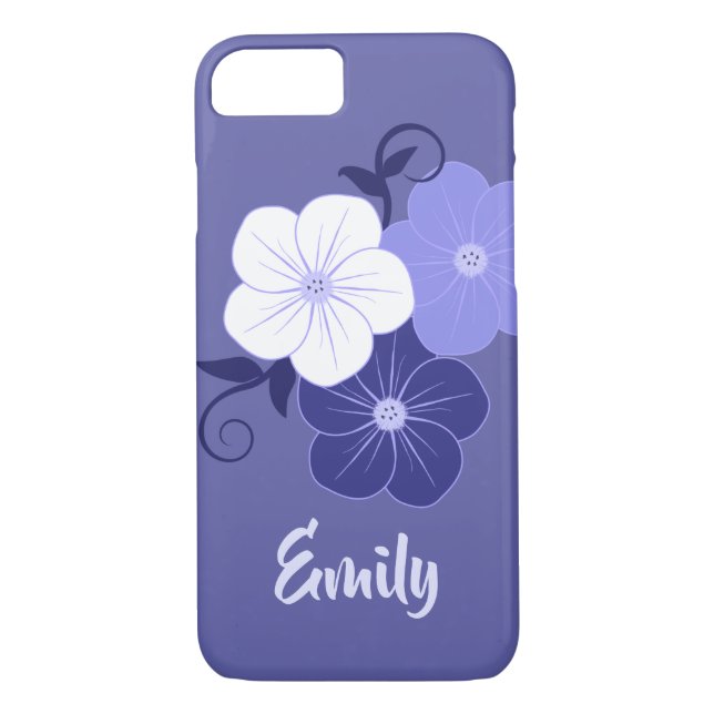 Capa Para iPhone, Case-Mate Bonito Ilustração Floral (Verso)