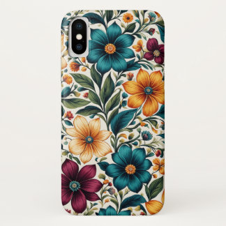 Capa Para iPhone Da Case-Mate Bonito Padrão Floral de Primavera vibrante colorid
