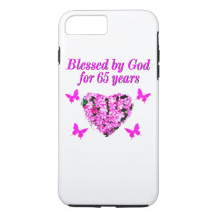 CAPA PARA iPhone DA Case-Mate BONITO PINK FLORAL 65º ANIVERSÁRIO DESIGN