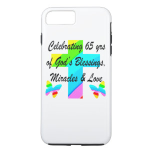 CAPA iPhone 8 PLUS/7 PLUS BONITO RAINBOW CROSS 65º ANIVERSÁRIO DESIGN