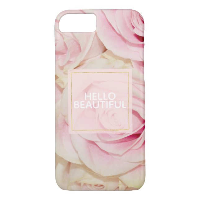 Capa Para iPhone, Case-Mate Bonito Rosas Rosa (Verso)