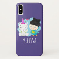 Bons amigos da Cartoon - Feliz Unicórnio e Pássaro