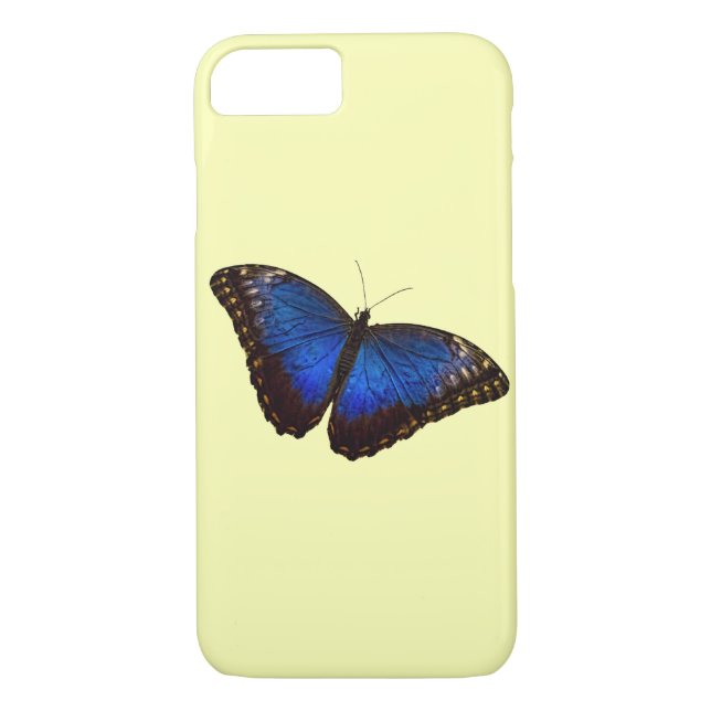 Capa Para iPhone, Case-Mate Borboleta Azul (Verso)
