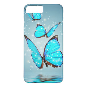 Capa Para iPhone Da Case-Mate borboleta azul bonita