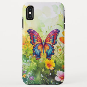 Capa Para iPhone Da Case-Mate Borboleta Azul Laranja Asas