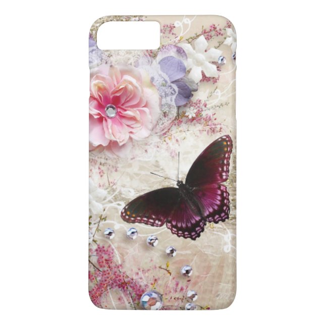 Capa Para iPhone, Case-Mate Borboleta bonito (Verso)