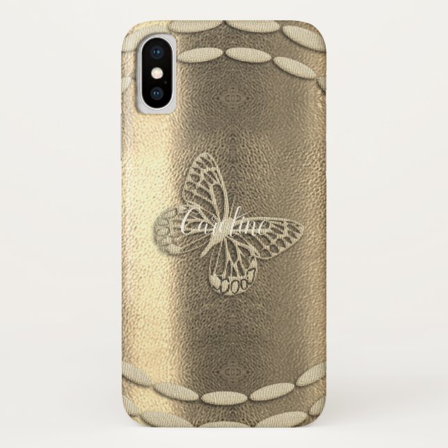 Capa Para iPhone, Case-Mate Borboleta-branca (Verso)