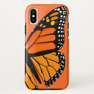 Capa Para iPhone Da Case-Mate Borboleta Brilhante Laranja e Monarca Preta