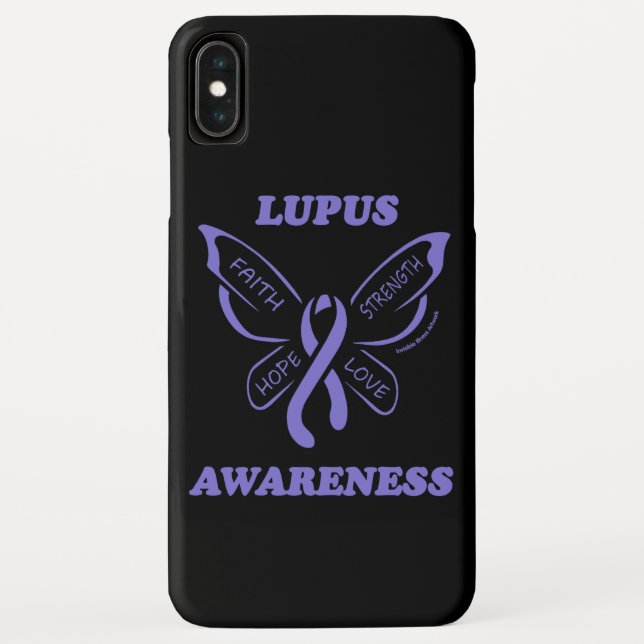 Capa Para iPhone, Case-Mate Borboleta/Consciência...Lupus (Verso)