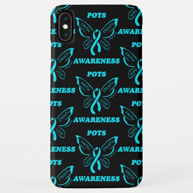 Capa Para iPhone, Case-Mate Borboleta/Consciência...POTS (Verso)