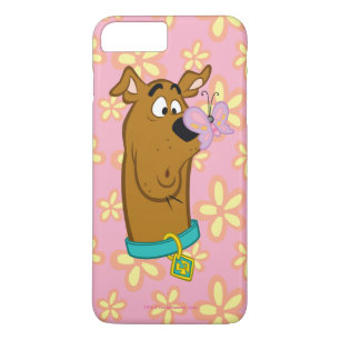 Capa iPhone 8 Plus/7 Plus Borboleta no nariz de Scooby-Doo