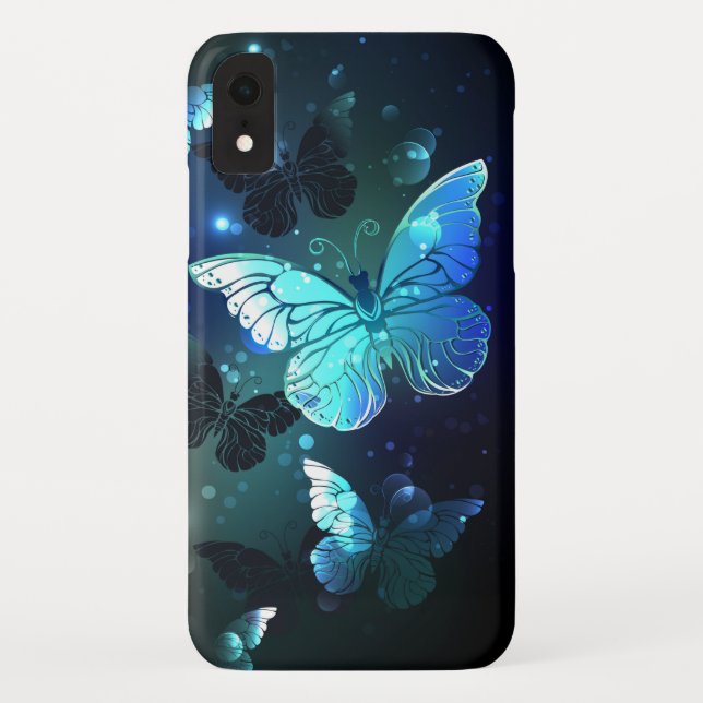 Capa Para iPhone, Case-Mate Borboleta Noturna Flutuante (Verso)