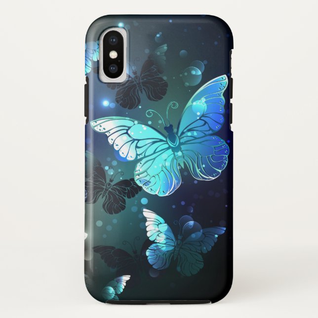 Capa Para iPhone, Case-Mate Borboleta Noturna Flutuante (Verso)