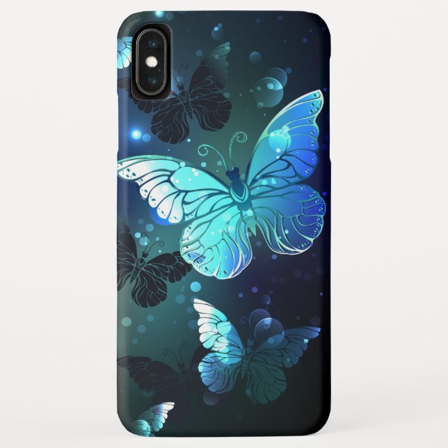 Capa Para iPhone, Case-Mate Borboleta Noturna Flutuante (Verso)