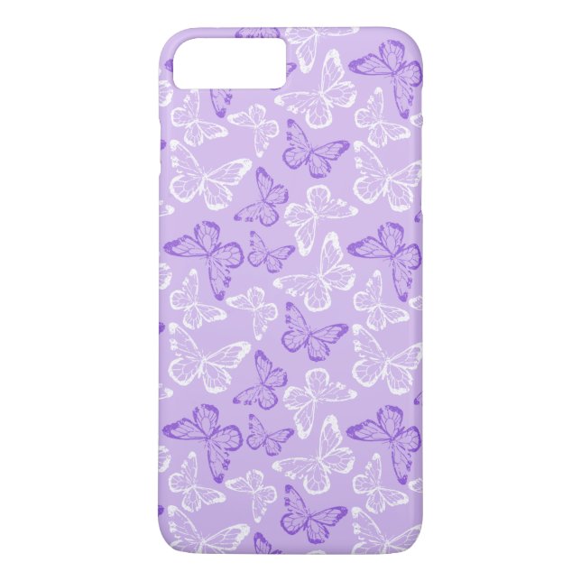 Capa Para iPhone, Case-Mate Borboleta Roxa (Verso)