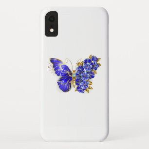 Capa Para iPhone Da Case-Mate Borboleta Safira Flor
