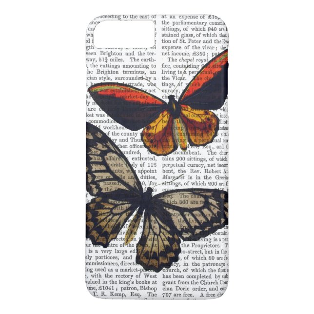 Capa Para iPhone, Case-Mate Borboletas 3 (Verso)