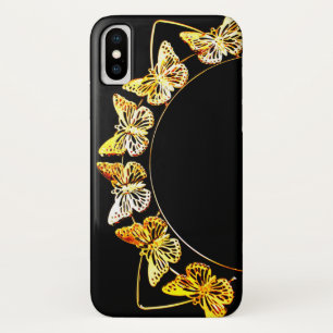 Capa Para iPhone Da Case-Mate Borboletas Douradas