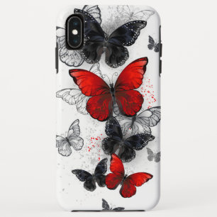 Capa Para iPhone Da Case-Mate Borboletas Negras e Vermelhas