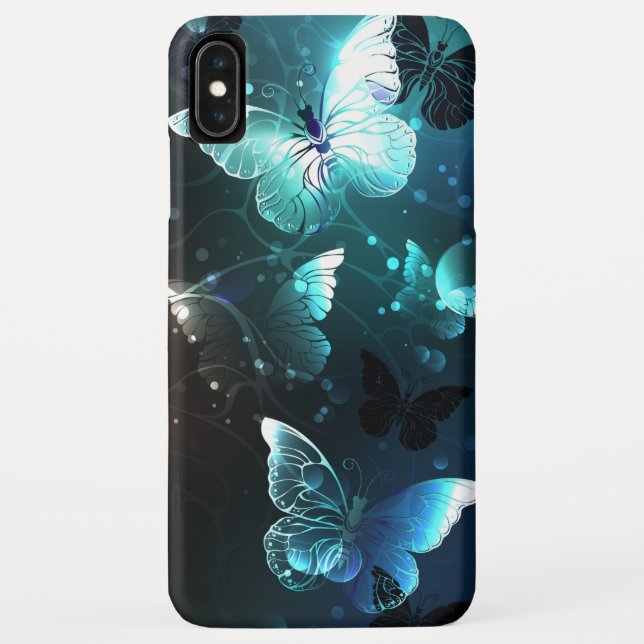 Capa Para iPhone, Case-Mate Borboletas Noturnas de Menta (Verso)