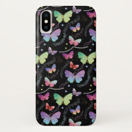 Capa Para iPhone Da Case-Mate Borboletas Roxas Elegantes