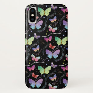 Capa Para iPhone Da Case-Mate Borboletas Roxas Elegantes