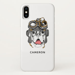 Capa Para iPhone Da Case-Mate Boxer Steampunk  Adicione Seu Nome