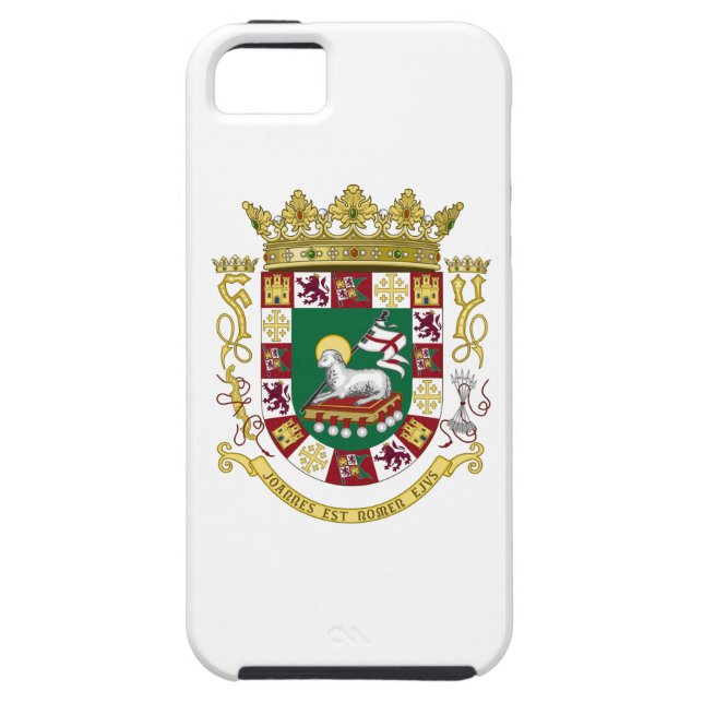 Capa Para iPhone, Case-Mate Brasão de Puerto Rico (Traseira)