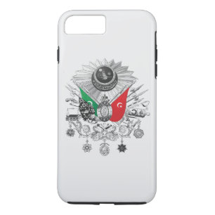 Capa Para iPhone Da Case-Mate Brasão do Grayscale do império otomano