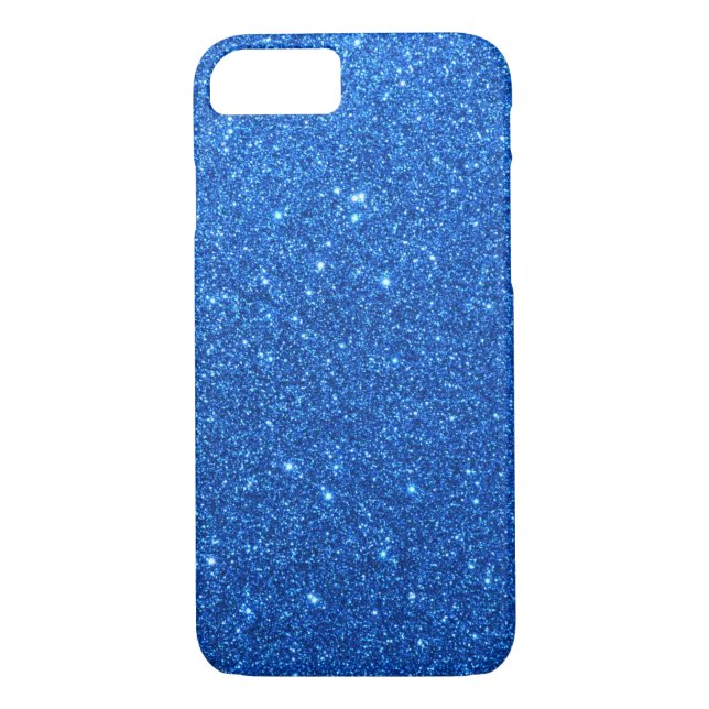 Capa Para iPhone, Case-Mate Brilhantes Azuis Brilhantes (Verso)