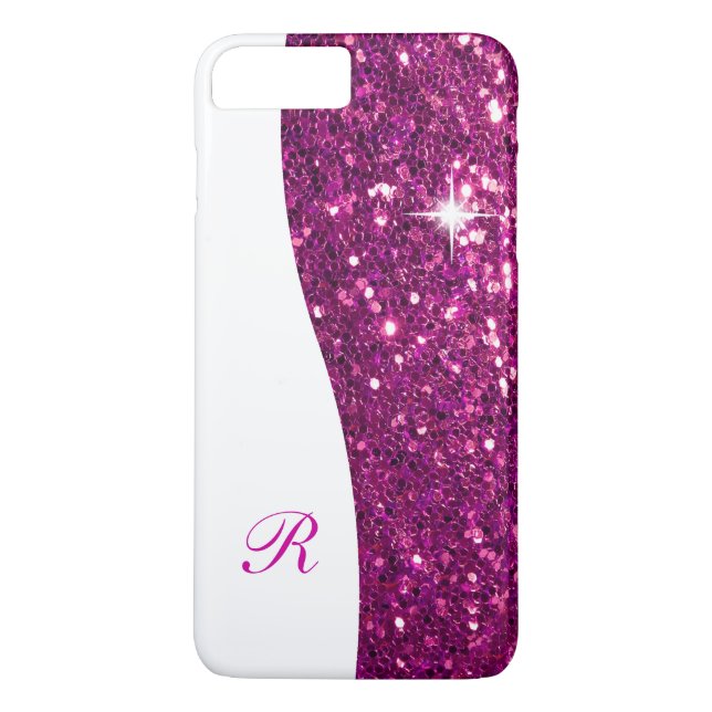 Capa Para iPhone, Case-Mate Brilho de Monograma Glamouroso (Verso)