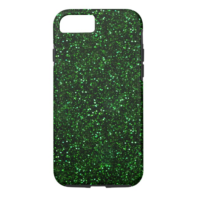 Capa Para iPhone, Case-Mate Brilho escuro do verde esmeralda (Verso)