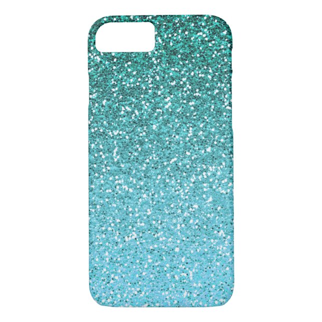 Capa Para iPhone, Case-Mate Brilho Ombre do Aqua (Verso)
