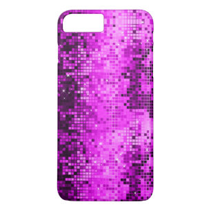 Capa Para iPhone Da Case-Mate Brilho & Sparkles elegantes de DiscoBall do rosa