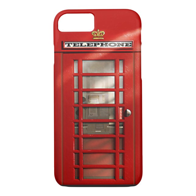 Capa Para iPhone, Case-Mate British City of London Red Phone iPhone 8 (Verso)