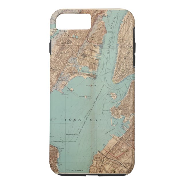 Capa Para iPhone, Case-Mate Brooklyn, Jersey City, e Hoboken (Verso)