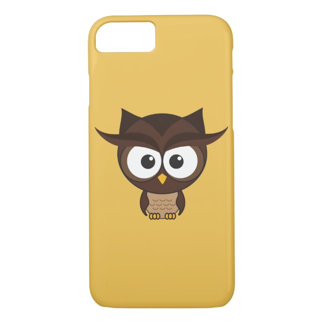 Capa Para iPhone, Case-Mate Brown Owl (Verso)