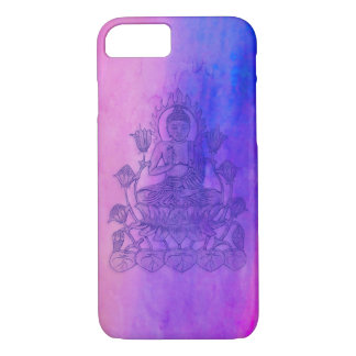 Capa iPhone 8/ 7 Buddha de assento em Lotus