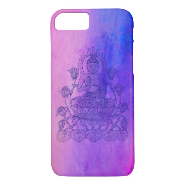 Capa Para iPhone, Case-Mate Buddha de assento em Lotus (Verso)