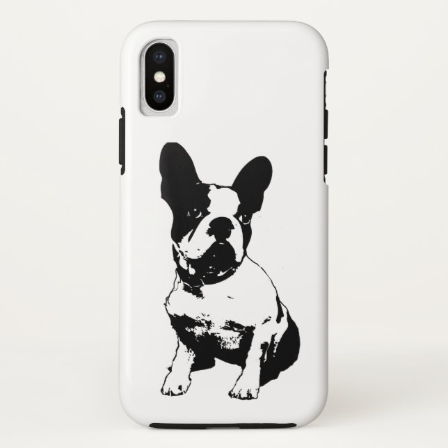 Capa Para iPhone, Case-Mate Buldogue Francês (Verso)