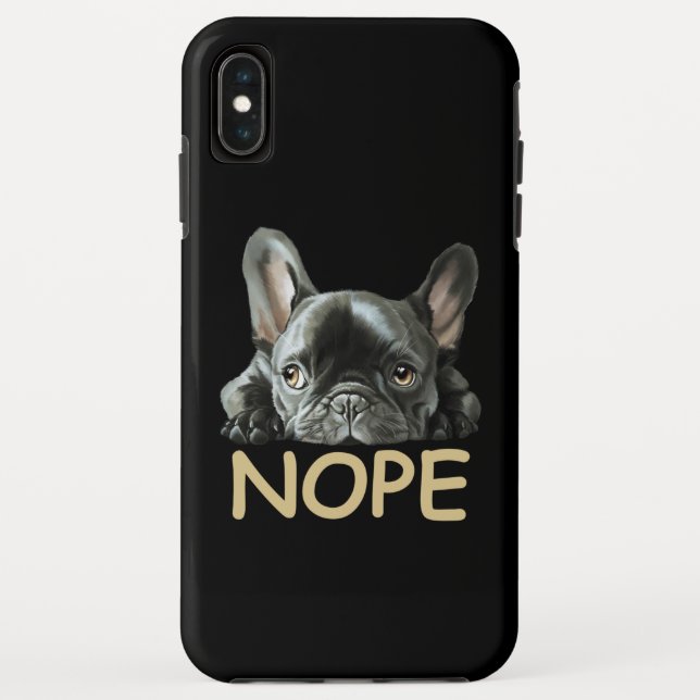 Capa Para iPhone, Case-Mate Buldogue Francês| Presentes Franceses (Verso)