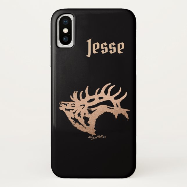 Capa Para iPhone, Case-Mate Bull Elk (Verso)