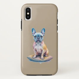 Capa Para iPhone Da Case-Mate Bulldog Francés Colorido y Artístico 